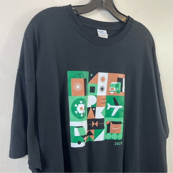 Amazon Prime Day 2023 Black Graphic T-Shirt, Sz. 2XL - Picture 2 of 11